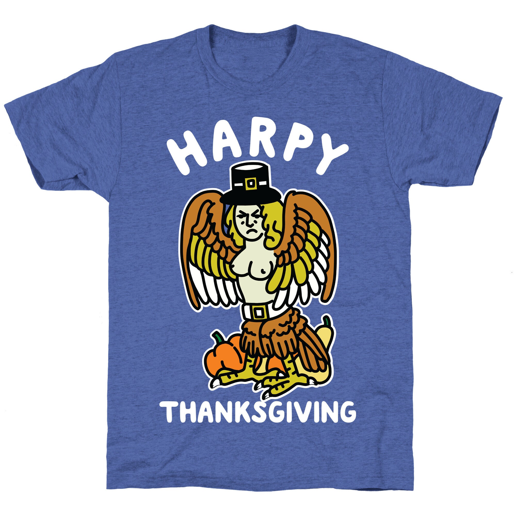 Harpy Thanksgiving Unisex Triblend Tee